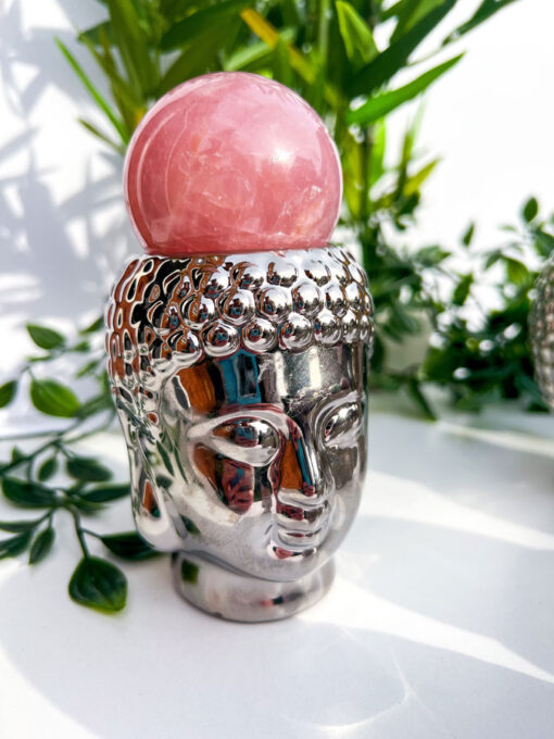 Buddha head tealight holder