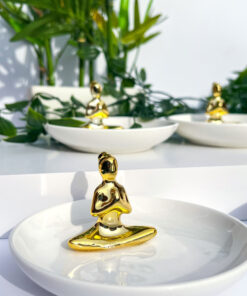 Yoga Pose Trinket Dish