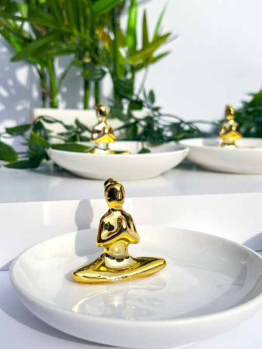 Yoga Pose Trinket Dish