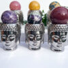 Buddha head tealight holder