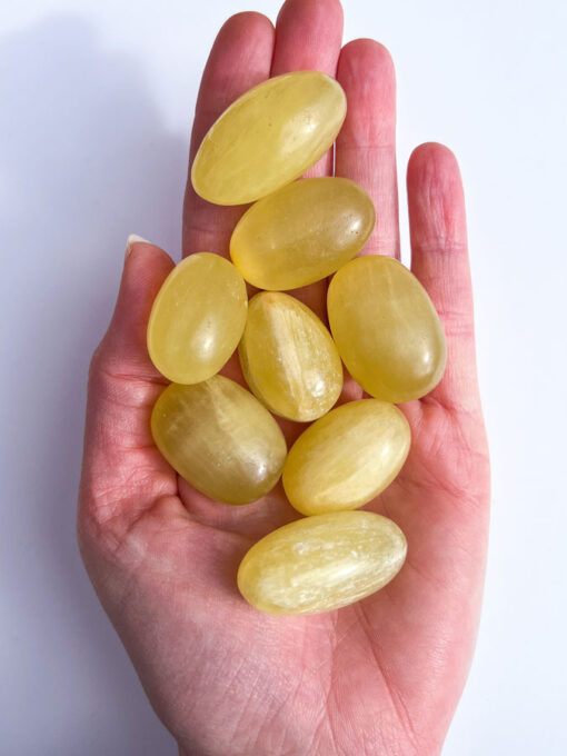 Yellow Calcite tumble