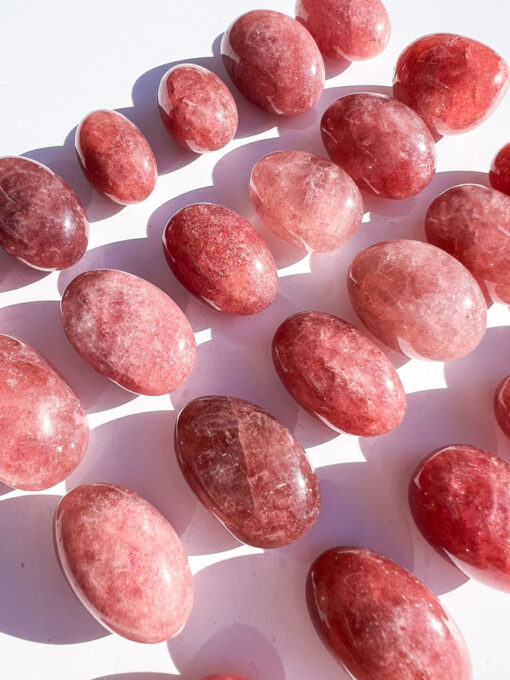 Strawberry Quartz tumble