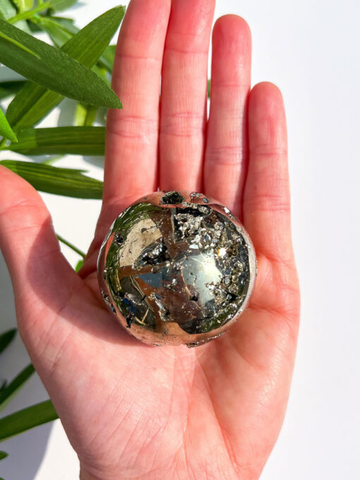 Pyrite sphere