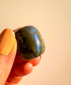 Labradorite tumbles