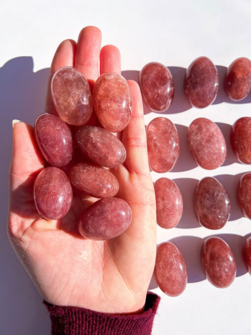 Strawberry Quartz tumble