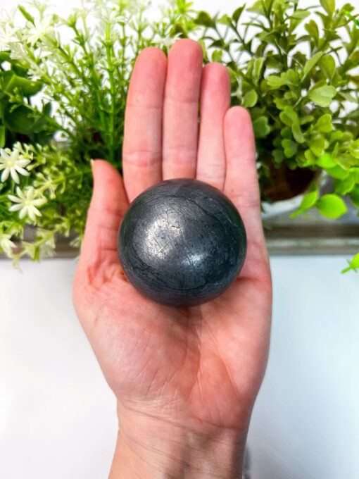 Shungite sphere