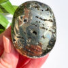 Pyrite palm stone