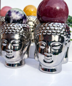 Buddha head tealight holder