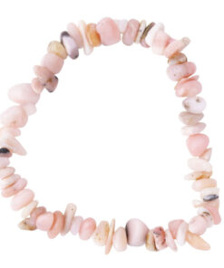 Pink Opal chip bracelet