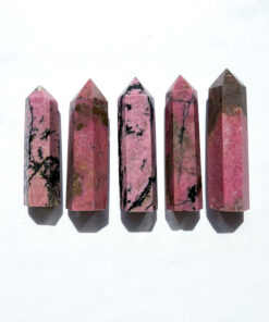 Rhodonite point