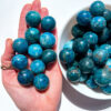 Blue Apatite sphere