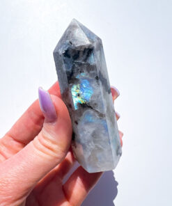 Rainbow Moonstone point