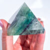 Fluorite pyramid