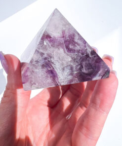 Fluorite pyramid