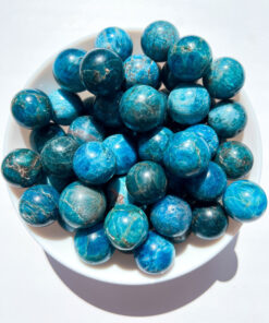 Blue Apatite sphere