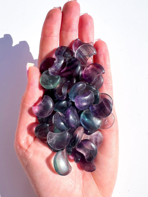 Mini Fluorite moons