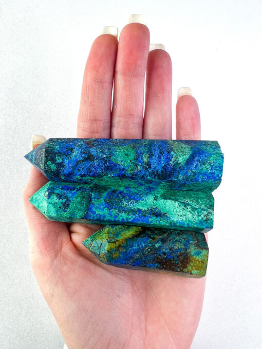 Rare Azurite Chrysocolla Point