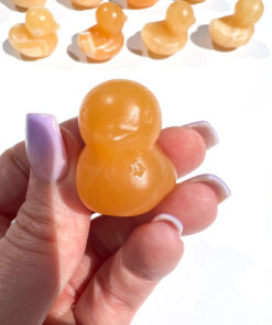 Orange Calcite duck