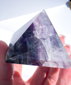 Fluorite pyramid