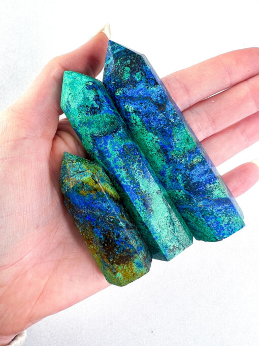 Rare Azurite Chrysocolla Point