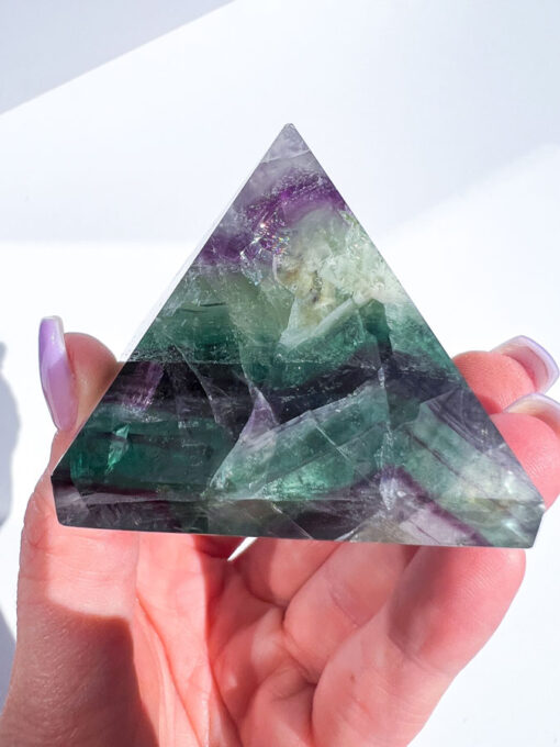 Fluorite Pyramid