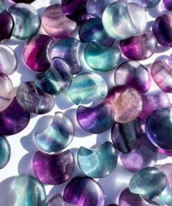 Mini Fluorite moons