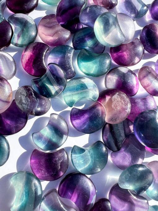 Mini Fluorite moons