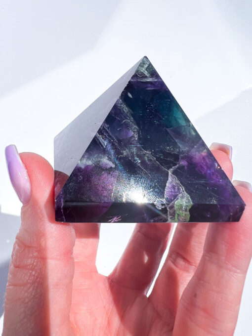 Fluorite Pyramid