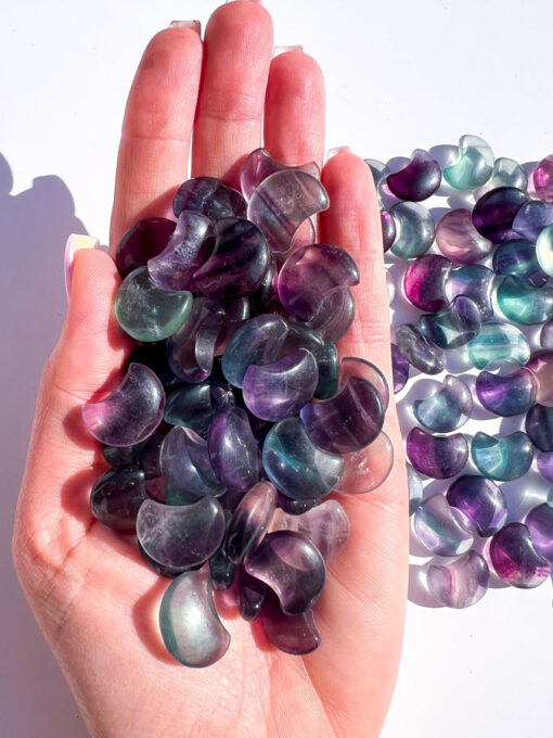 Mini Fluorite moons