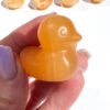 Orange Calcite duck