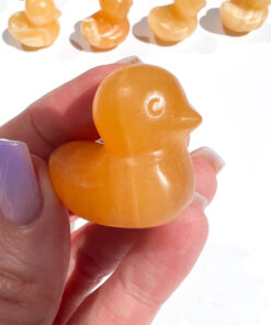 Orange Calcite duck