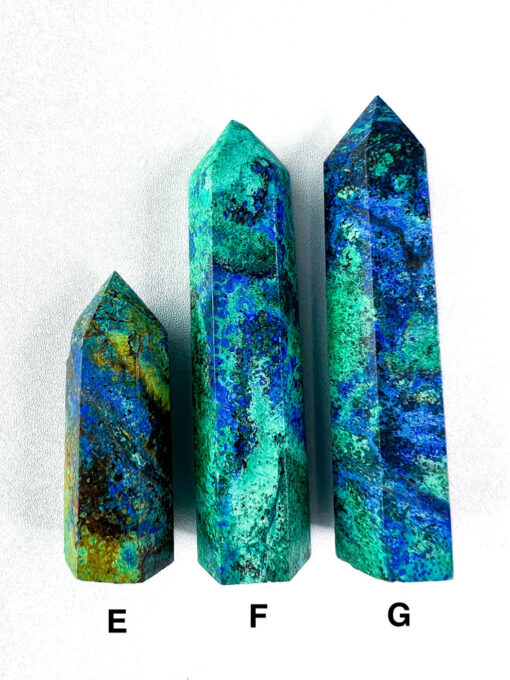 Rare Azurite Chrysocolla Point