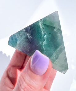 Fluorite pyramid