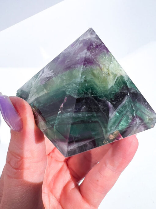 Fluorite Pyramid