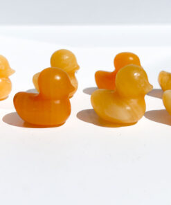 Orange Calcite duck