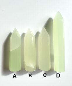 Green Calcite point