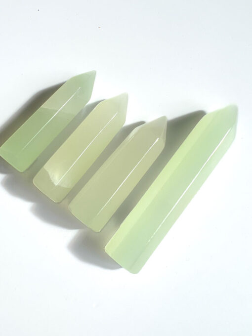 Green Calcite point