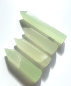 Green Calcite point