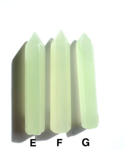 Green Calcite point