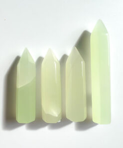 Green Calcite point