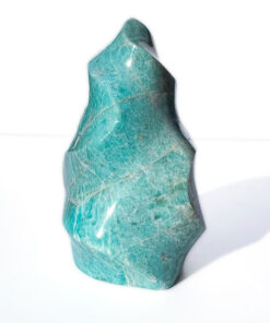 Amazonite flame carving