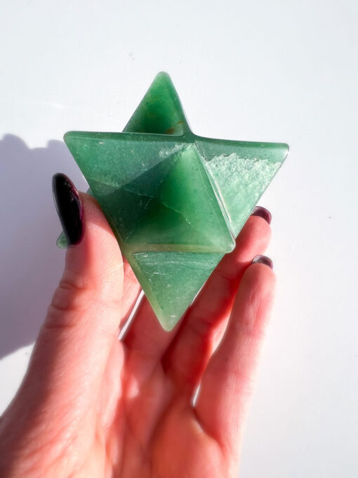 large Green Aventurine merkaba