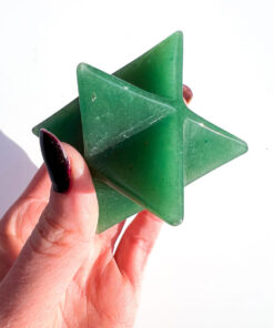 large Green Aventurine merkaba