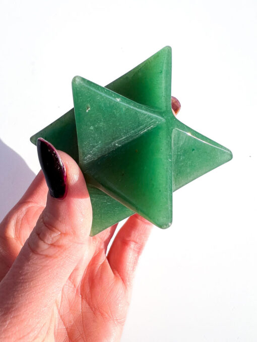 large Green Aventurine merkaba