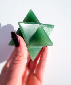 large Green Aventurine merkaba