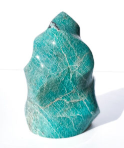 Amazonite flame carving