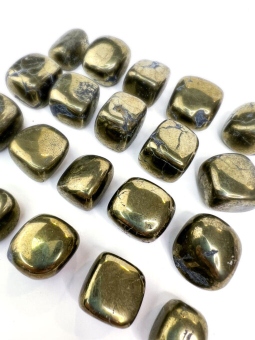 Pyrite tumbles