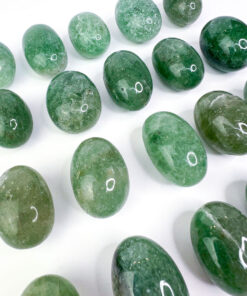 Green Strawberry Quartz tumbles