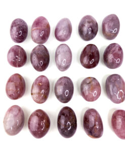 Lavender Rose Quartz tumbles