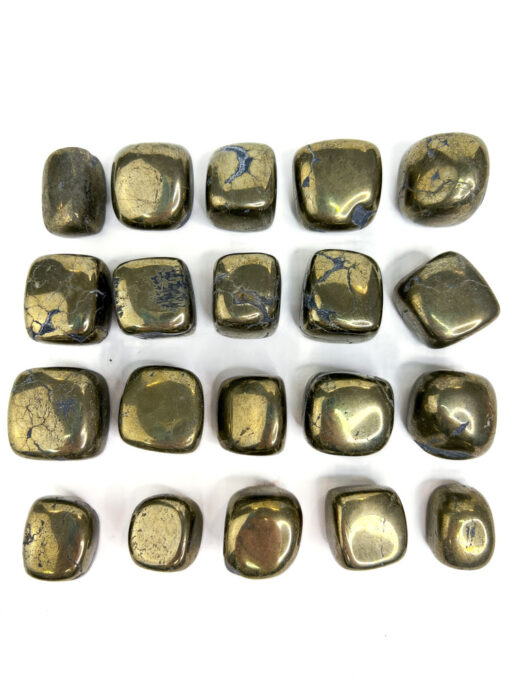 Pyrite tumbles